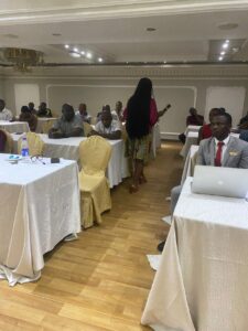 Customer Experience training workshop for a hotel in a Lagos